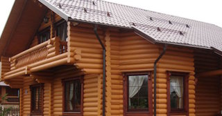 Строительство дома из оцилиндрованного бревна в Гуково - от 134797 рублей